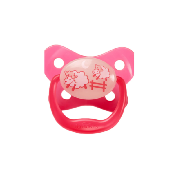 Dr Brown's Sucette Betterfly Shield Pink 0-6m