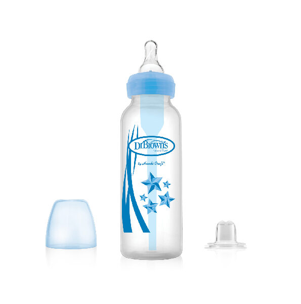 Dr browns Biberon Cole Etroit Bleu 250ml SB8192