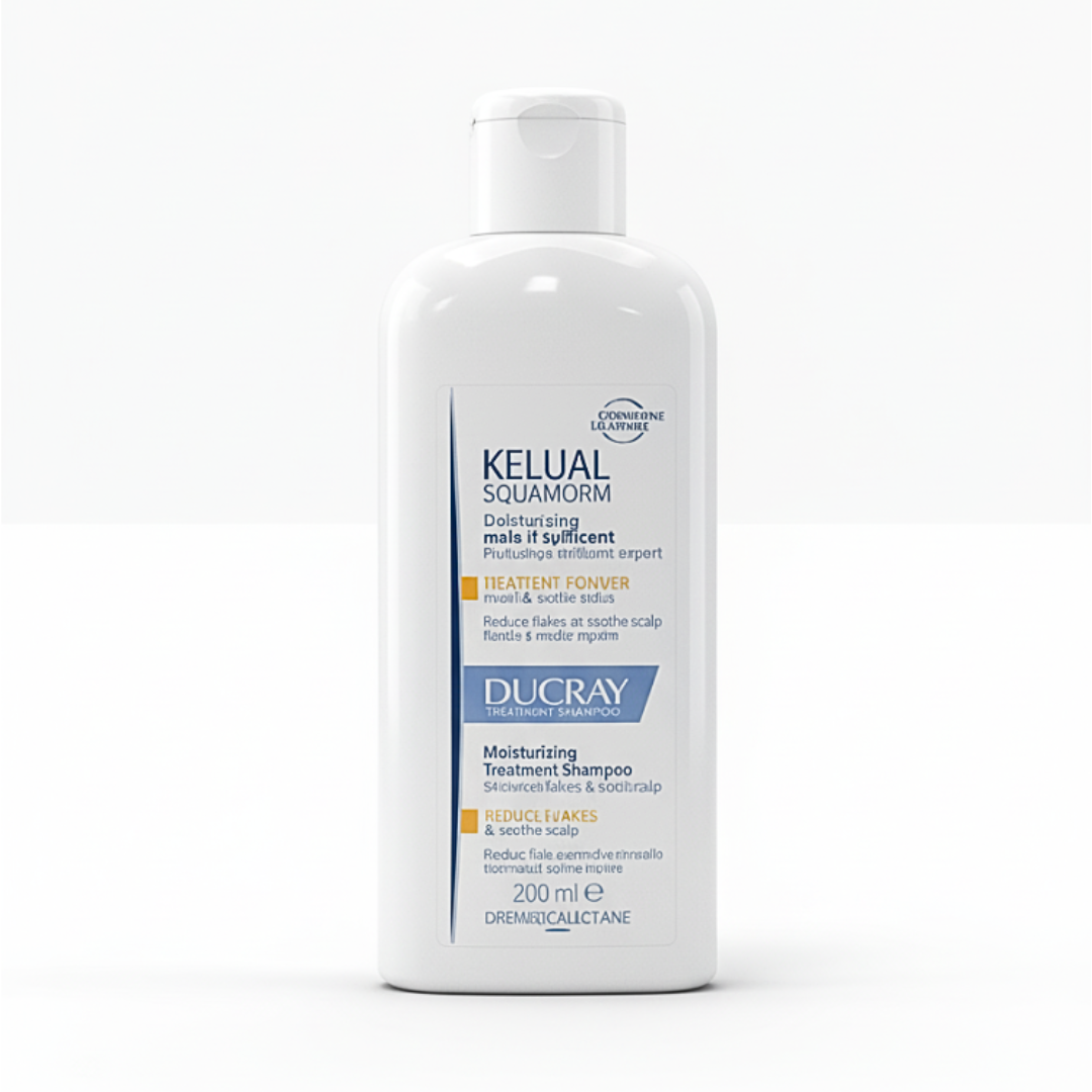 Duc-Kelual-Squanorm-Shamp-Traitant-Pellicules-Seches-200ml-2 Ducray Kelual Squanorm Shampoing Traitant Pellicules Seches 200ml – Image 1
