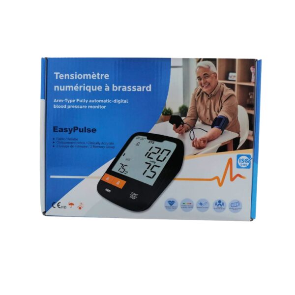 Easypulse Tensiometre Electronique Brassard Noir
