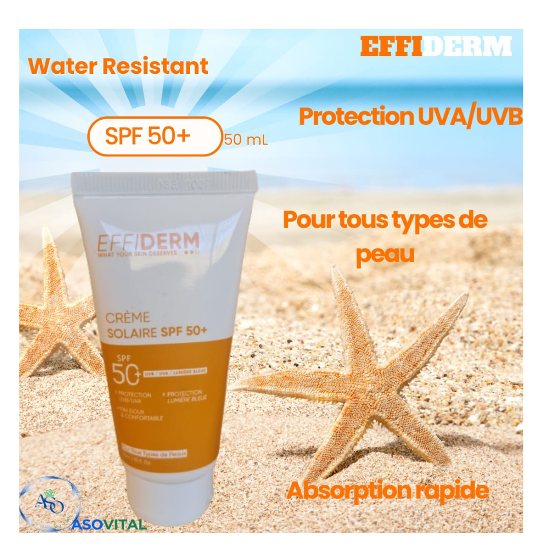 Effiderm-Creme-Solaire-spf50-50ml-2 Effiderm Creme Solaire spf50+ 50ml – Image 1