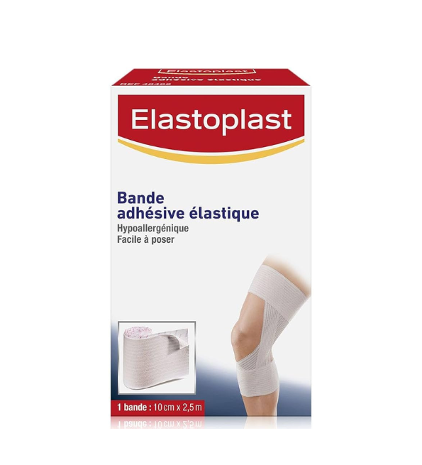 Elasticoplast-bande-adhesif-elastique-10cm2.5m-2 Elasticoplast Bande Adhesif Elastique 10cm x 2.5m – Image 1