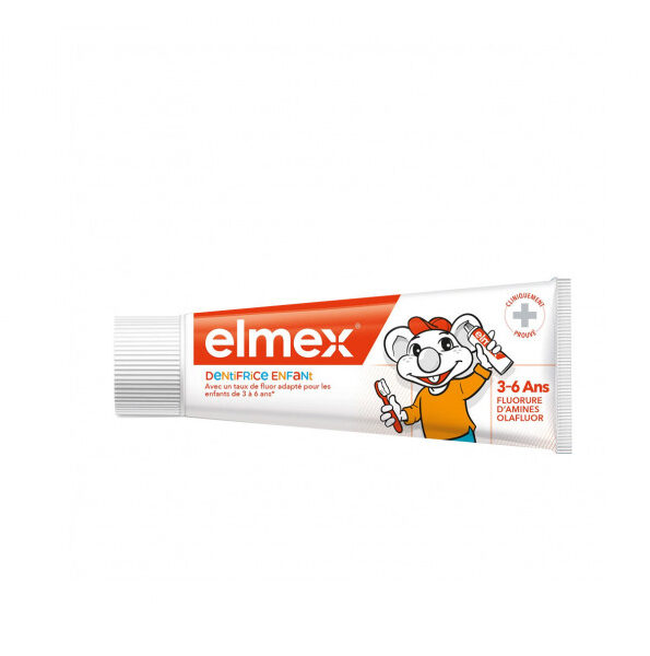 Elmex Dentifrice enfant 3-6 ans 50ml