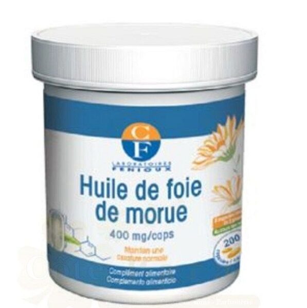 Fenioux Huile de Foie de Morue 400mg 50 Capsules