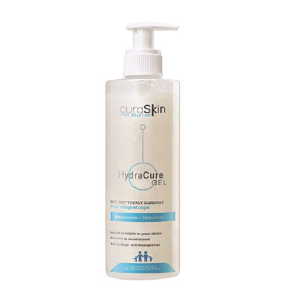 CURASKIN HydraCure Gel Nettoyant Surgras 200ml
