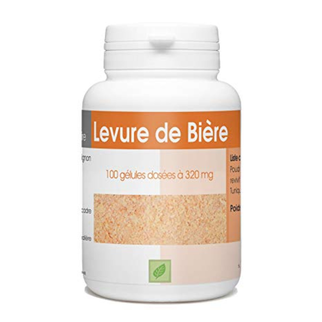 GPH-Levure-de-biere-100-gelules-2 GPH Levure de Biere 100 Gelules – Image 1