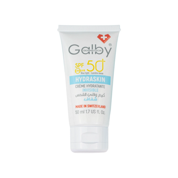 Galby Dermatech HYDRASKIN Crème Solaire Invisible SPF50+ 50ml