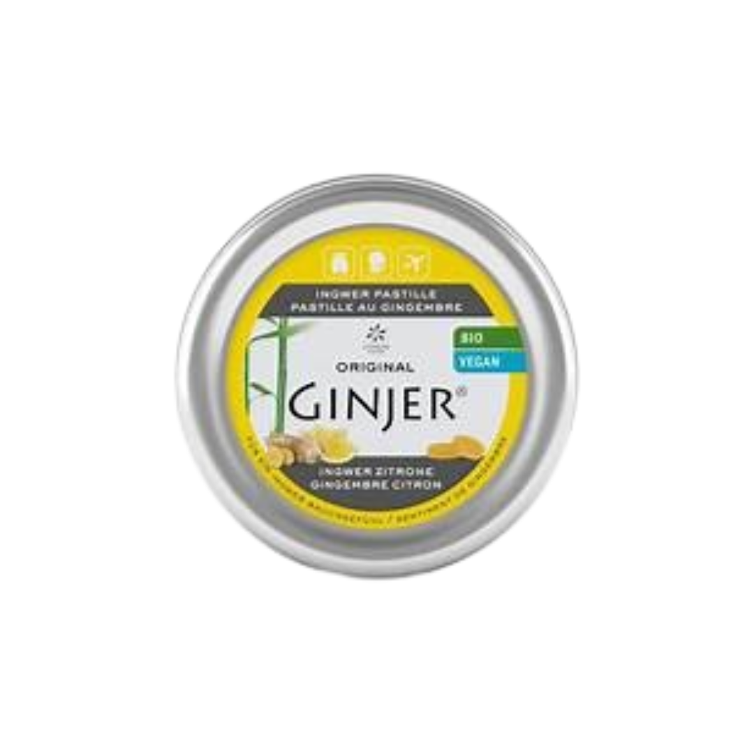 Ginjer-Pastilles-gingembre-Citron-40g-2 Ginjer Pastilles Gingembre Citron 40g – Image 1