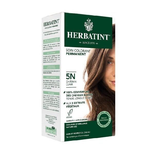 Herbatint Soin Colorant Permanent 5N Chatain Clair