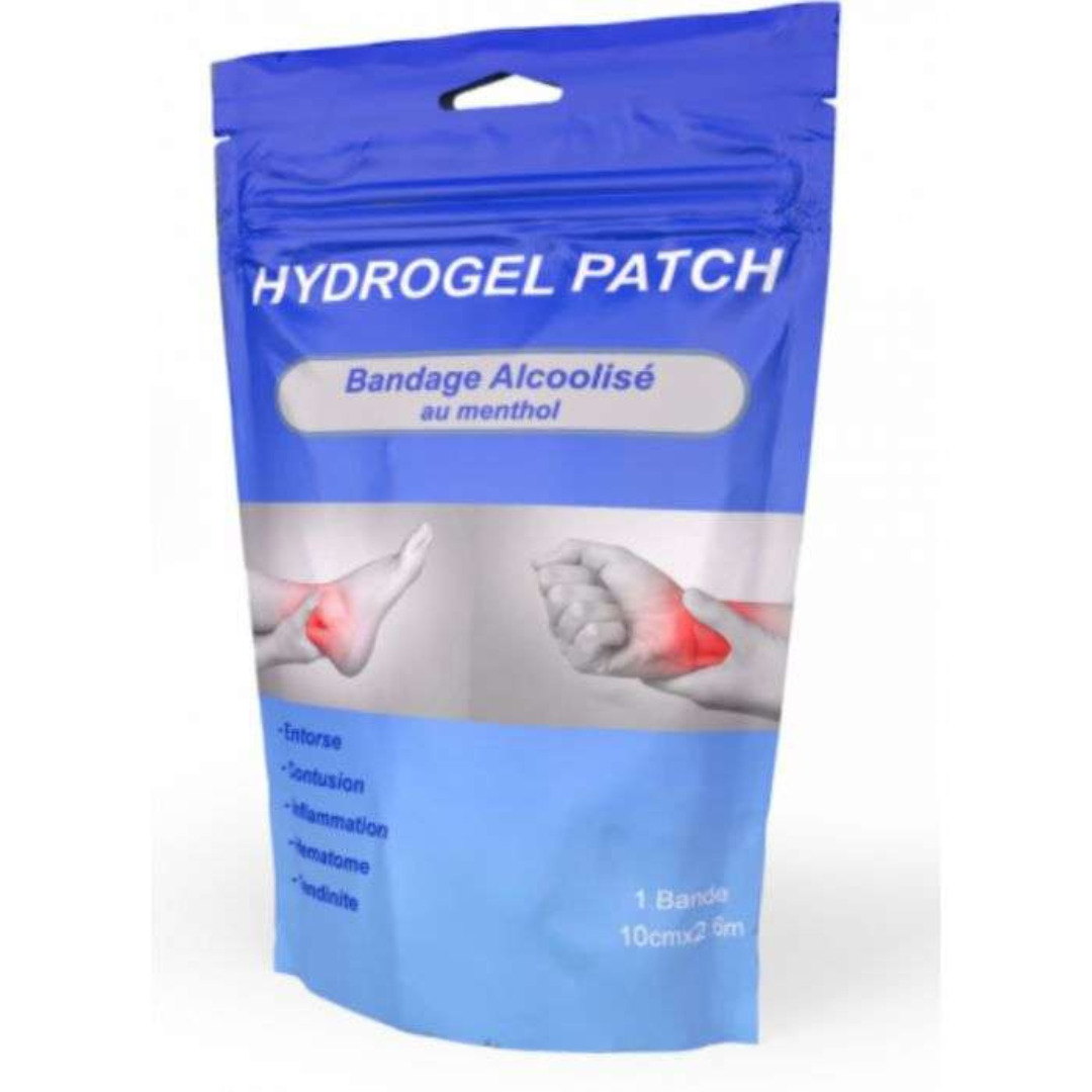 Hydrogel-patch-bandage-alcoolise-10cm2.6m-2 Hydrogel Patch Bandage Alcoolise 10cm*2.6m – Image 1