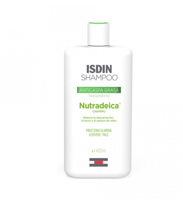 Isdin-shamp-prosidin-antidesquamatie-200ml-2 ISDIN Shampooing Anticaspa Grasa Nutradeica – Image 1