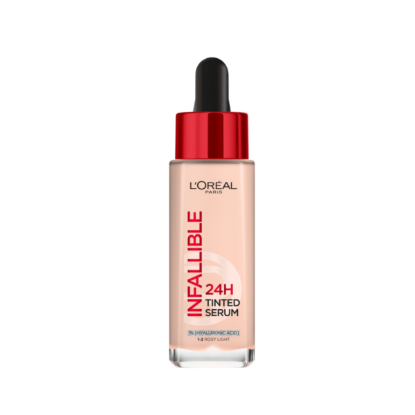 L'Oreal Infallible 24H Tinted Serum 30ml 1-2 Rosy light