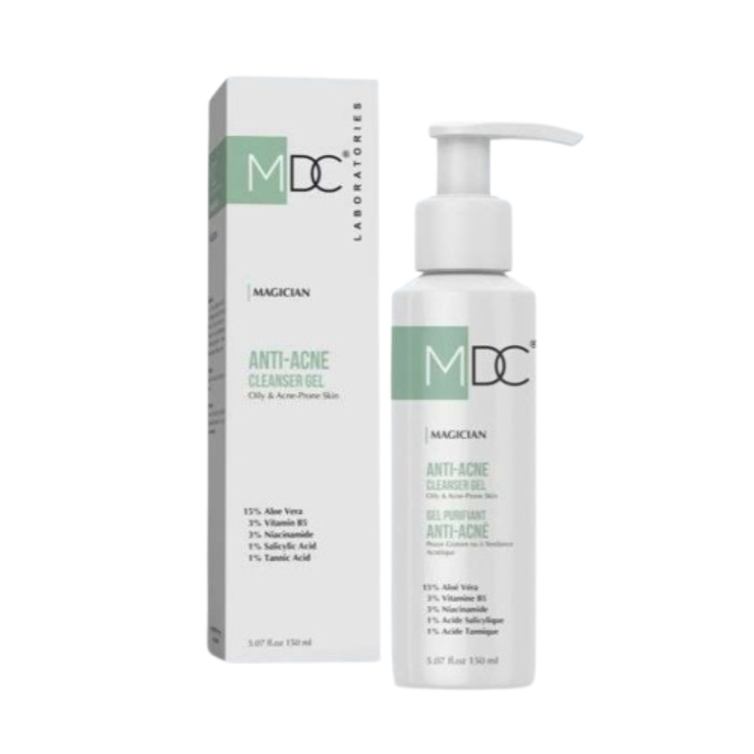 MDC-Magician-Anti-Acne-Cleanser-Gel-150ml-1 MDC Magician Anti-Acne Cleanser Gel 150ml – Image 1