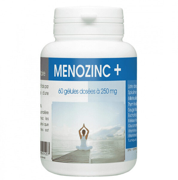 GPH Menozinc+ 250mg 60gelules