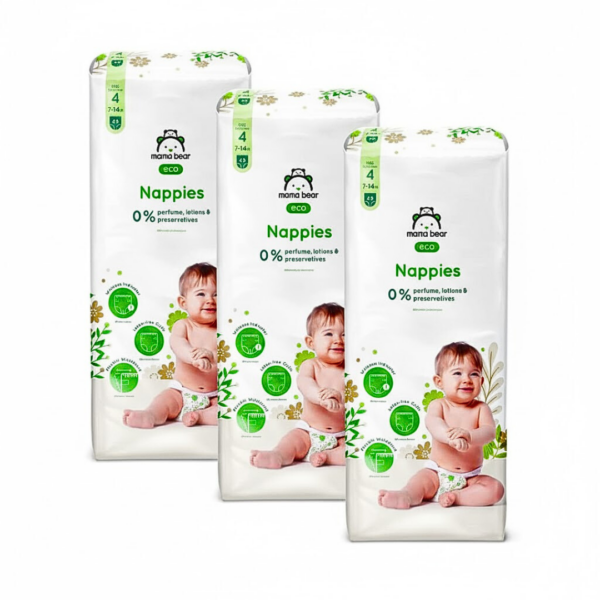 Mama Bear Couches Taille 4 7-14 kg/48Pieces