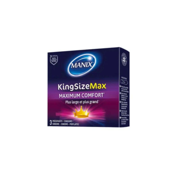 Manix King Size Max - 3 pièces