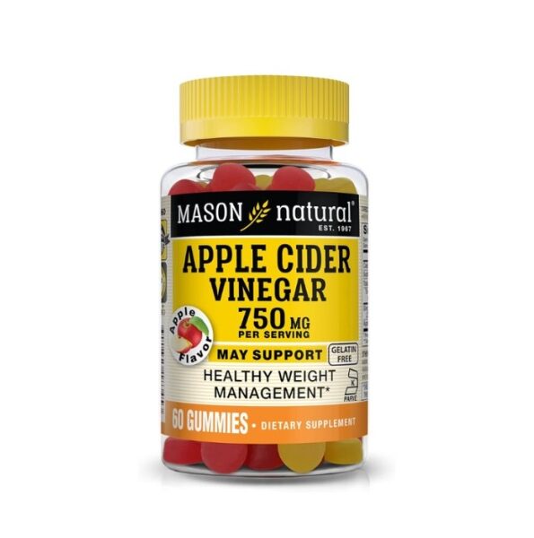 Mason Natural Apple Cider Vinegar 60 Gummies 1834-60