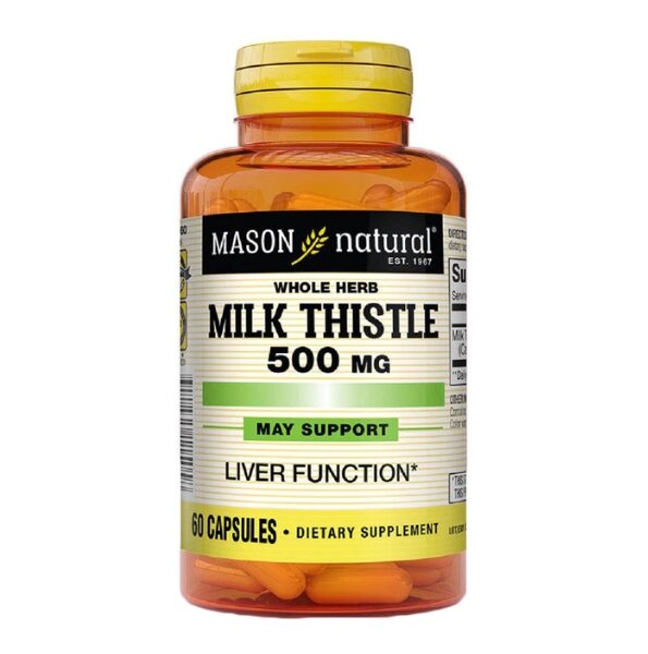 Mason Natural Milk Thistle 60 capsules