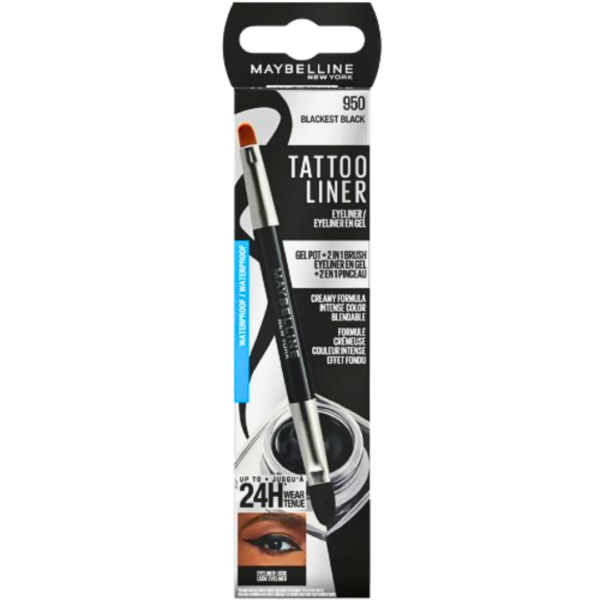 Maybelline Tattoo liner Gel Pencil Pot Black