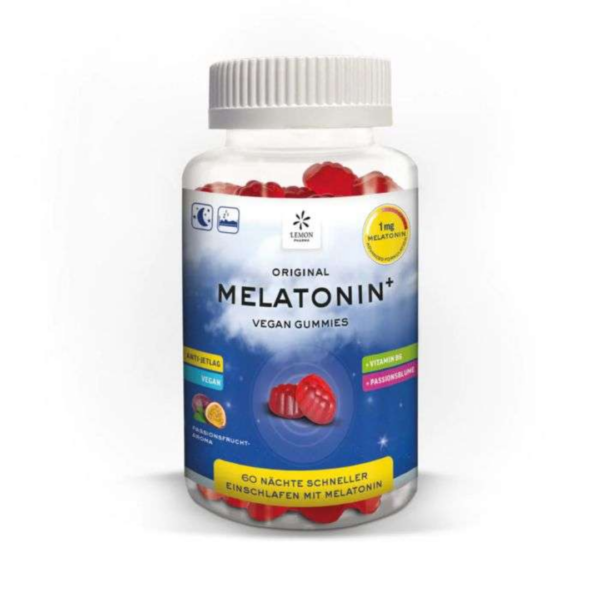 Lemon Melatonin+ Gummes Vegans 60