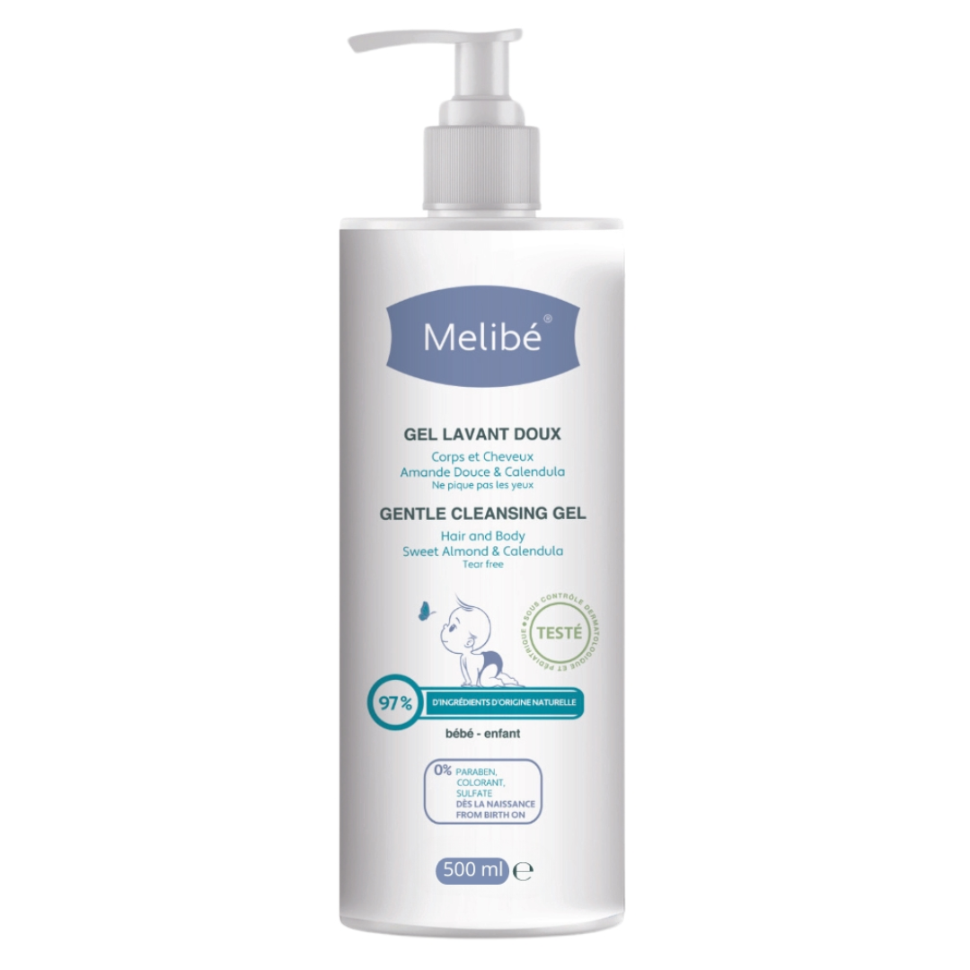 Melibe-bb-gel-lavant-doux-500ml-1-2 Melibé Bebe Gel Lavant Doux 500ml – Image 1