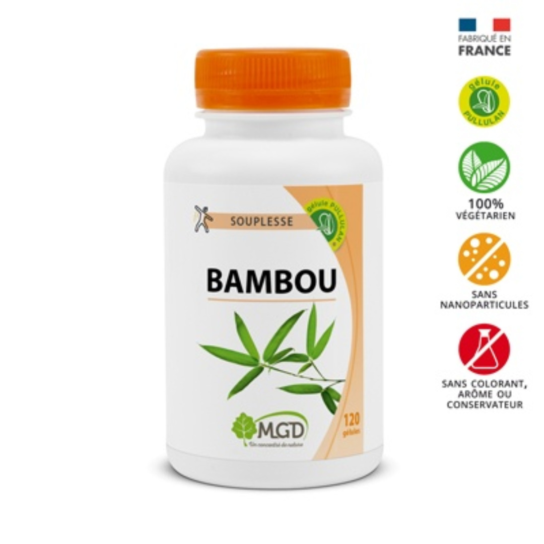 Mgd-Bambou-120-gelules-2 Mgd Nature Bambou 120 gelules – Image 1