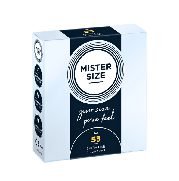 Mister Size Preservatif 53x3