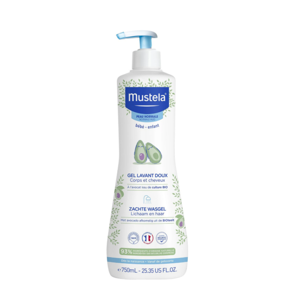 Mustela Gel Lavant Doux Avocat 750ml