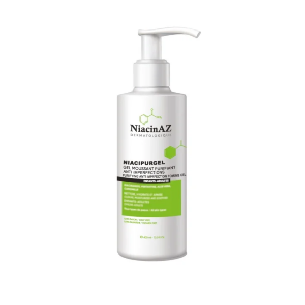 NiacinAZ NIACIPURGEL Gel Moussant Purifiant 400ml