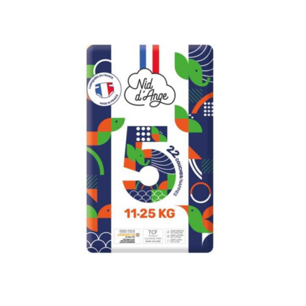 Nid d'ange couche taille 5 11/25kg 22 Pieces