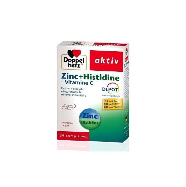Doppel Herz Zinc+Histidine+Vitamine C 30cps