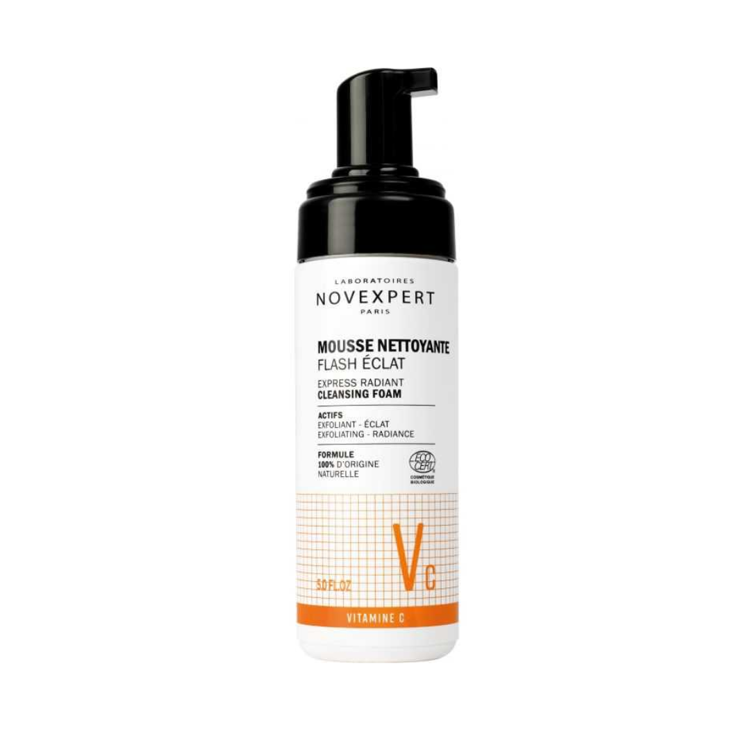 Novexpert-Vitamine-C-Flash-Eclat-Mousse-Nettoyante-–-150-ml.png Novexpert Vitamine C Flash Eclat Mousse Nettoyante - 150 ml – Image 1