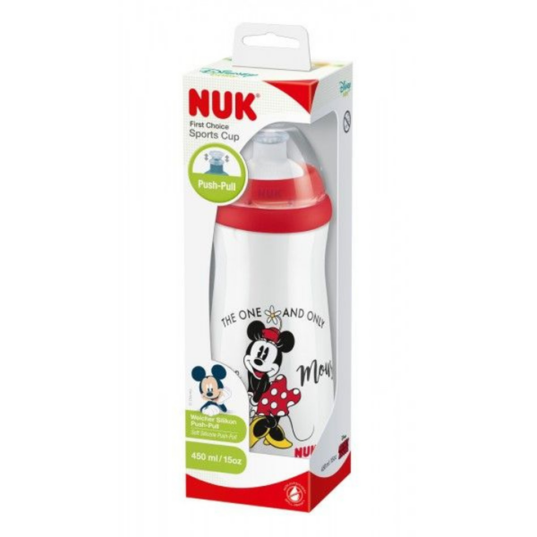 Nuk Sports Cup Push-Pull Mickey 450ml 10255413