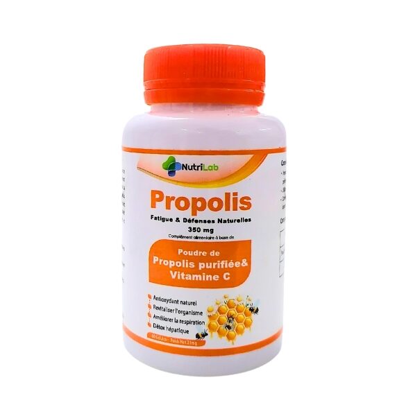 Nutrilab Propolis + Vitamine C 60 Gelules