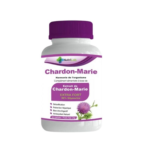 Nutrilab Chardon Marie 60 Gelules
