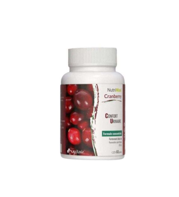 Nutrimax-cranberry-60gel Nutrimax Cranberry 60 Gelules – Image 1