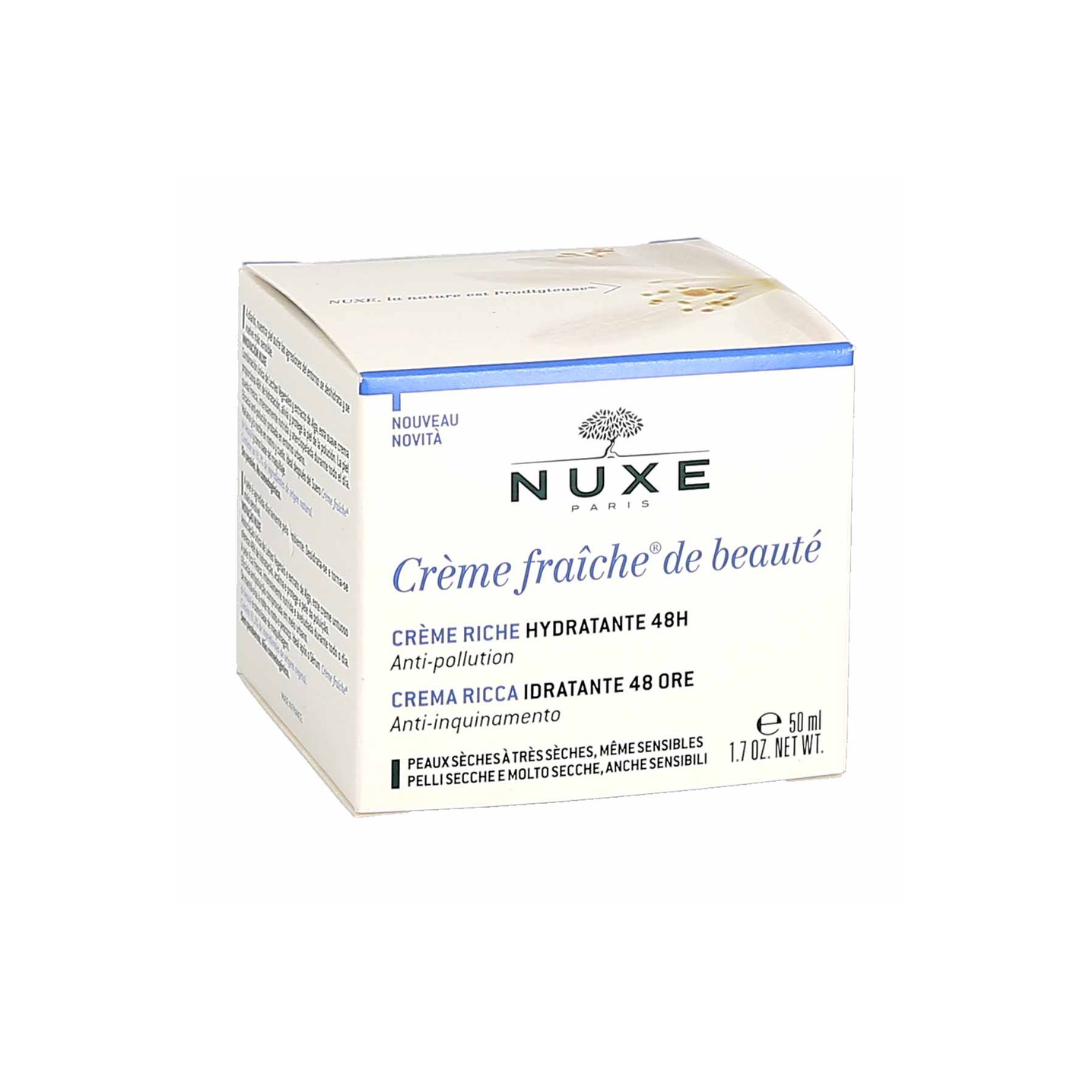 Nuxe-creme-fraiche-creme-riche-Ps-50ml-1 Nuxe Creme Fraiche Creme Riche Peau Seche 50ml – Image 1