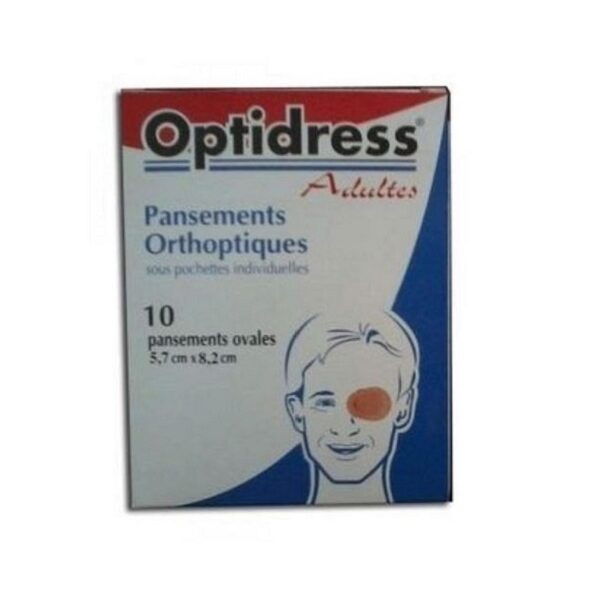 OPTIDRESS ADULTES PANSEMENTS ORTHOPTIQUES 10 PIECES