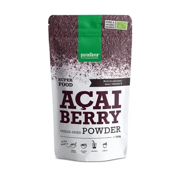 PURASANA POUDRE DE BAIE D'AÇAI 100G