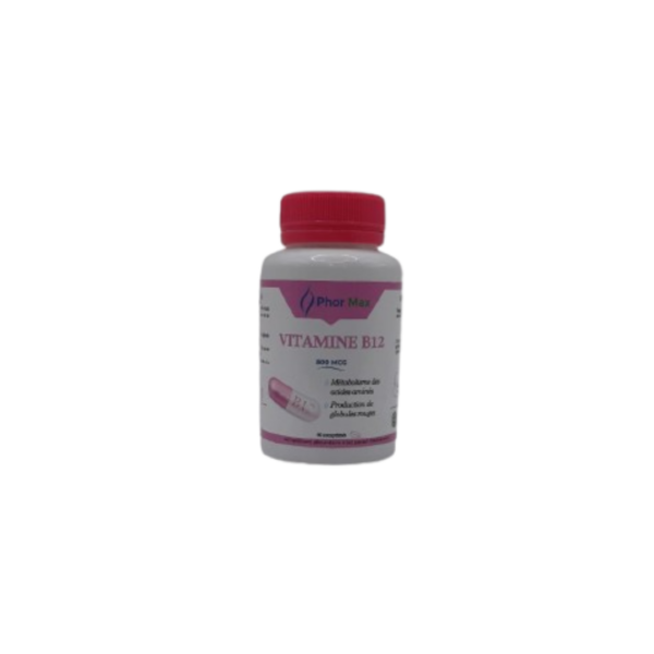 Phormax Vitamine B12 60 Comprimes