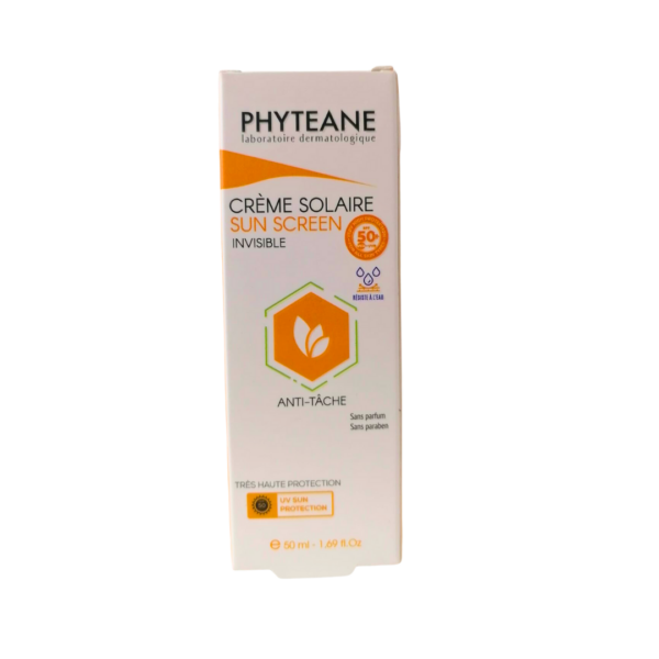 Phyteane Creme Solaire Invisible Spf50+ 50ml