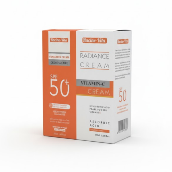 Racine Vita Duo Pack Eclat - Ecran Invisible 50ml+ Creme Eclat Vit C