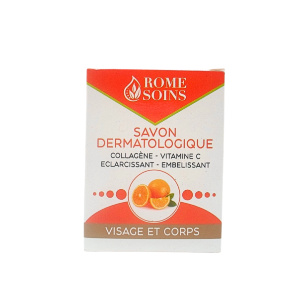 Rome Soins Savon Dermatologique Vitamine C