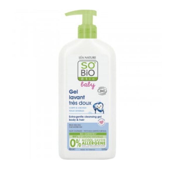 SO BIO BABY GEL LAVANT TRES DOUX 500ML