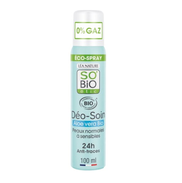SO BIO DEODORANT SPRAY ALOE VERA 100ML