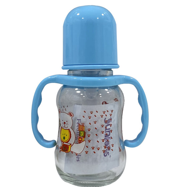 Juniors biberons en verre+poignet PM 125ml