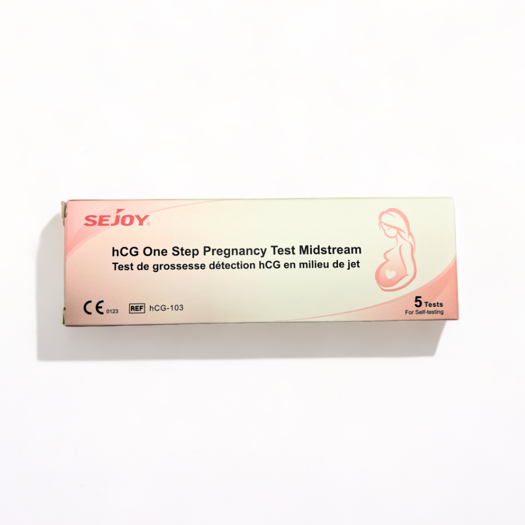 Sejoy-Pregnancy-Test-grossesse-bte-de-5-teste-1 Sejoy Pregnancy Test Grossesse Boite de 5 tests – Image 1