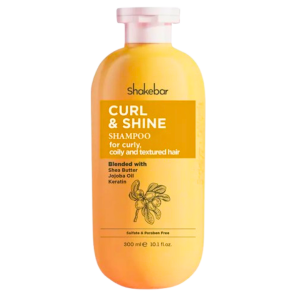 Shakebar Curl & Shine Hair Shampoo 300ml