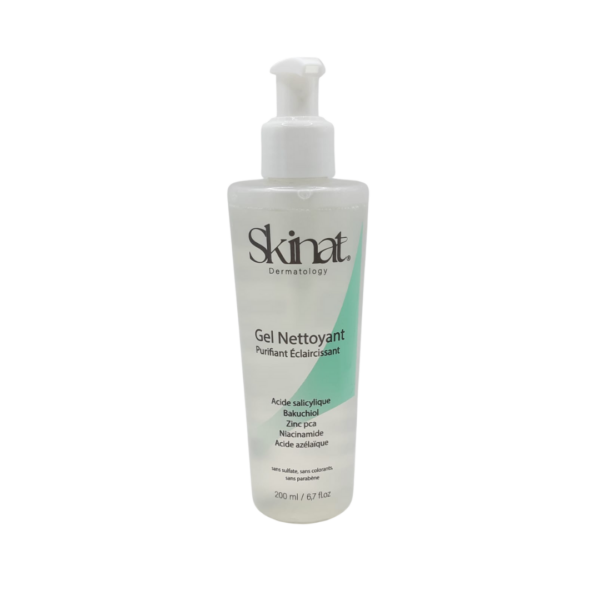 Skinat Gel Nettoyant Purifiant Eclaircissant 200ml