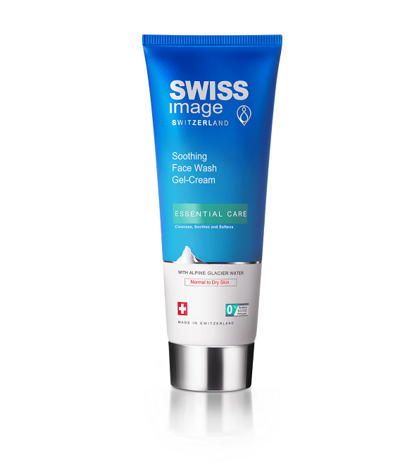 Soothing-Face-Wash-Gel-Cream-200-ml Swiss Image Essential Care Soothing Face Wash Gel Cream 200ml – Image 1